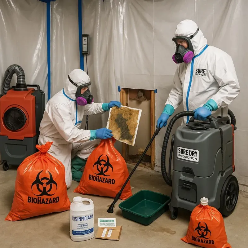 Contaminated Water Handling Protocols process in Leon County, TX