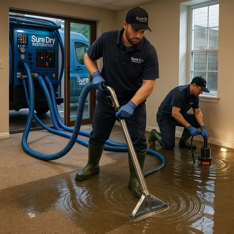 Water Extraction and Removal process in Leon County, TX